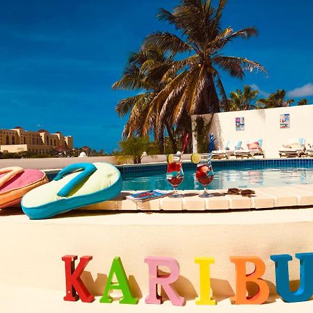 Karibu Aruba Boutique Hotel Palm Beach ภายนอก รูปภาพ